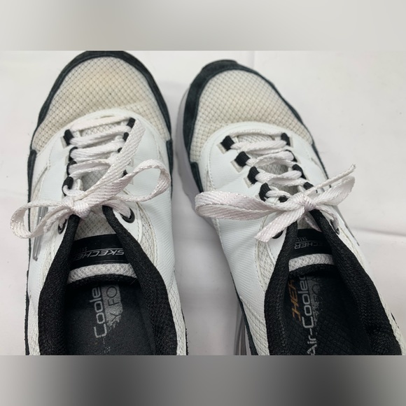 Skechers Womens Skech Air Extreme 12922 White Casual Shoes Sneakers Size 8.5 - Picture 8 of 10